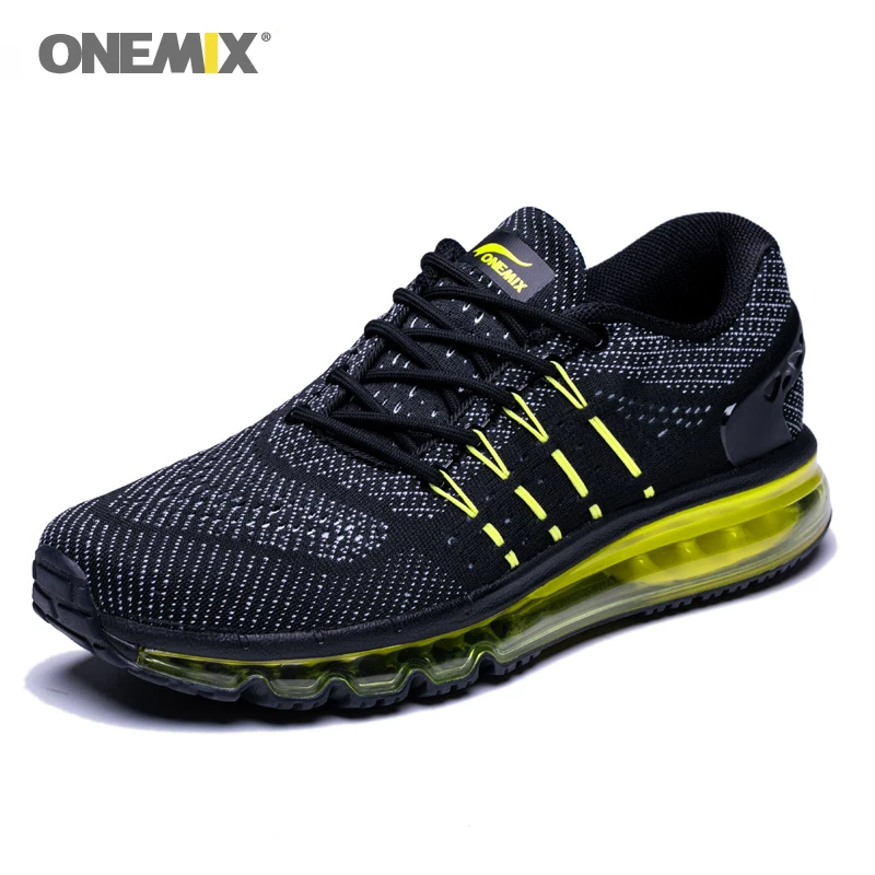 Onemix Air мужские кроссовки амортизация уникальный дизайн дышащая Спортивная обувь уличные кроссовки мужские zapatos de hombre