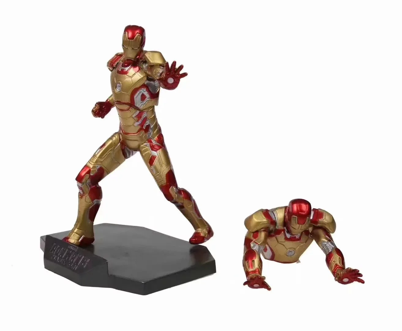 

Marvel Ironman Mark 42 with 2 Changeable Body Stage Action Figures Toys