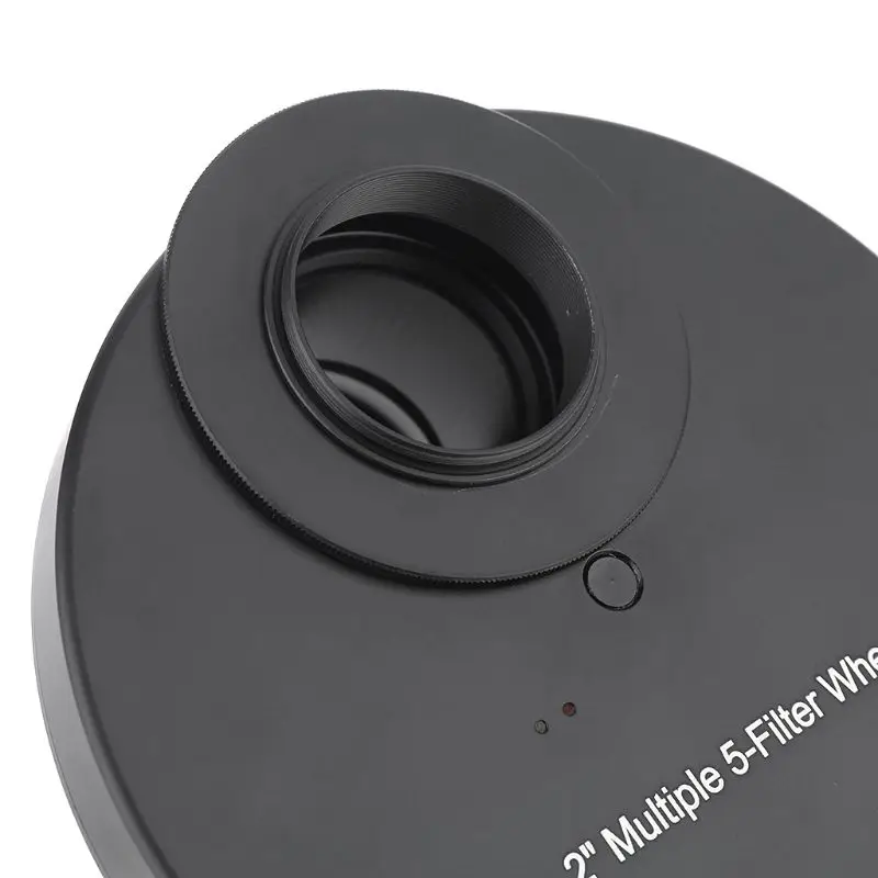 

2 inch 5-Position Multiple Filter Wheel Filter Revolver For Telescope To CCD Camera w/ M48 to 2" T Adapter