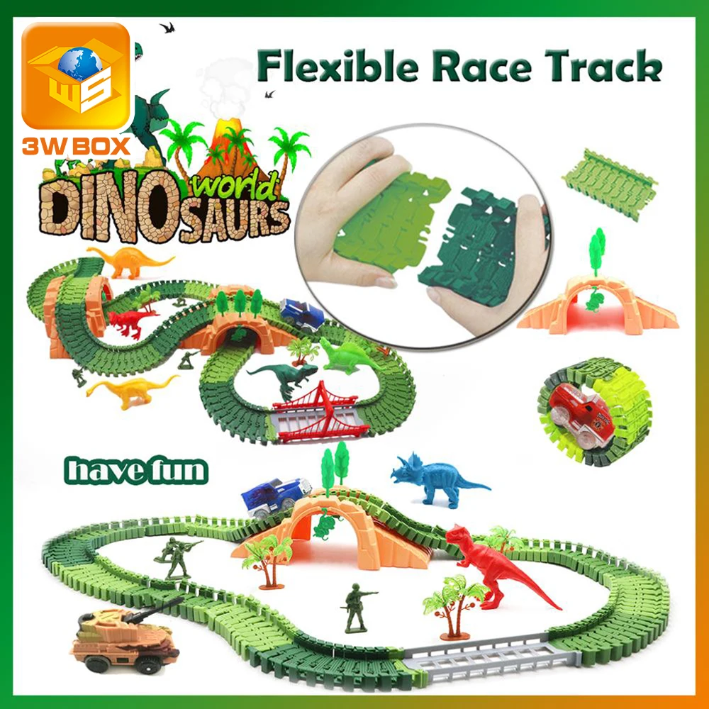 Волшебный светящийся трек 3WBOX гоночный игрушка универсальные аксессуары