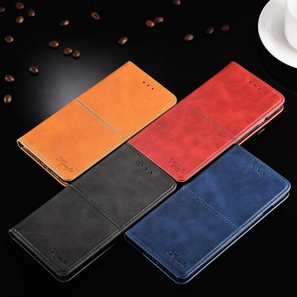 Роскошный кожаный чехол кошелек с откидной крышкой для Huawei P40 P30 P20 P10 P9 Lite Pro Plus