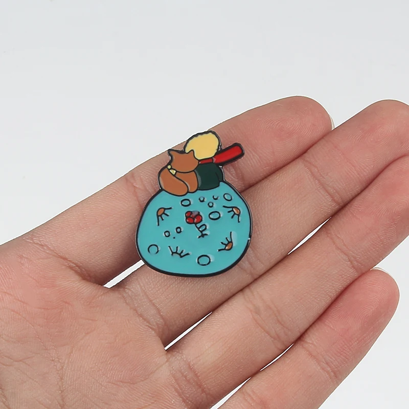 Не будьте скучной взрослой брошкой! Le Petit Prince B 612 планета Маленький принц лиса