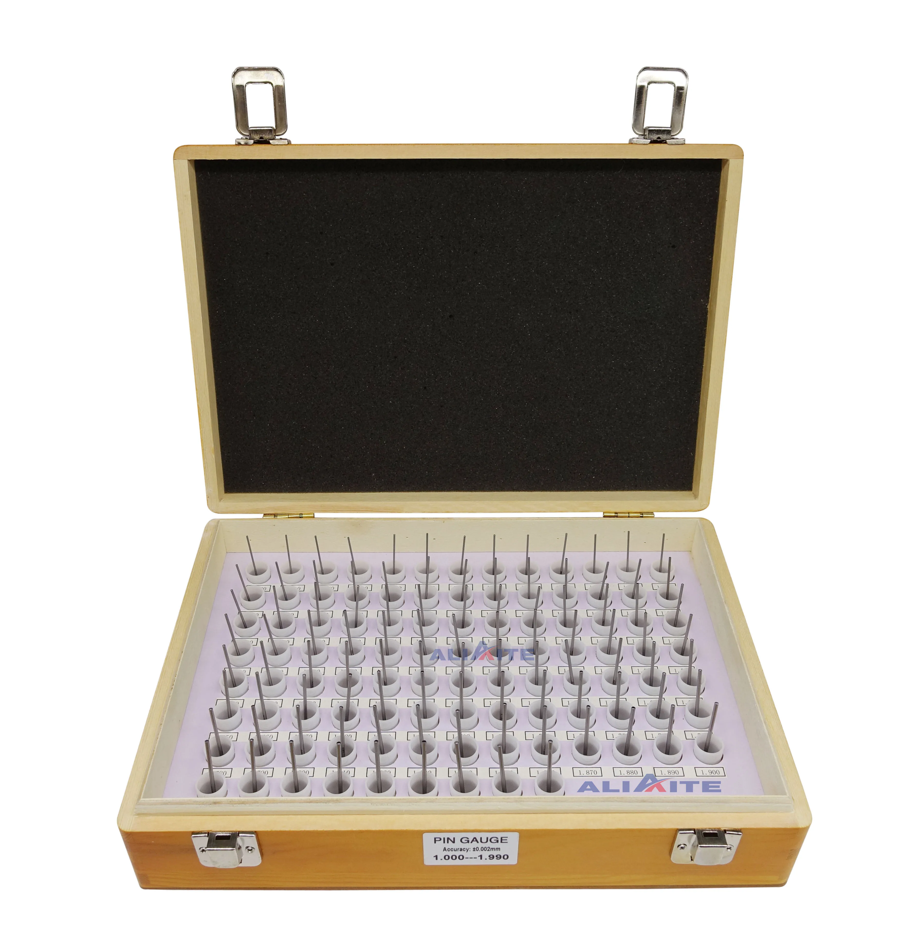 

Набор контактных манометров 1,00 мм-1,99 мм, 2,00 мм-2,99 мм, 3,00-3,99 мм, 4,00 мм-4,99 мм, 5,00 мм-6,00 мм (± 0,002, шаг: 0,01, 100 шт.)