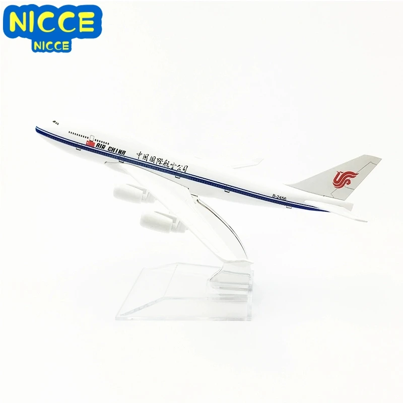 

Nicce 16CM Boeing 747 AIRLINES METAL ALLOY MODEL PLANE AIRCRAFT MODEL TOY AIRPLANE BIRTHDAY GIFT