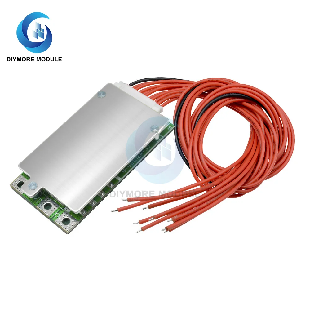 BMS 10S 36V 15A 20A Li-ion Lithium Battery Charge Protection Board with Balance PCB PCM For E-bike Escooter 18650 Cells Charging |