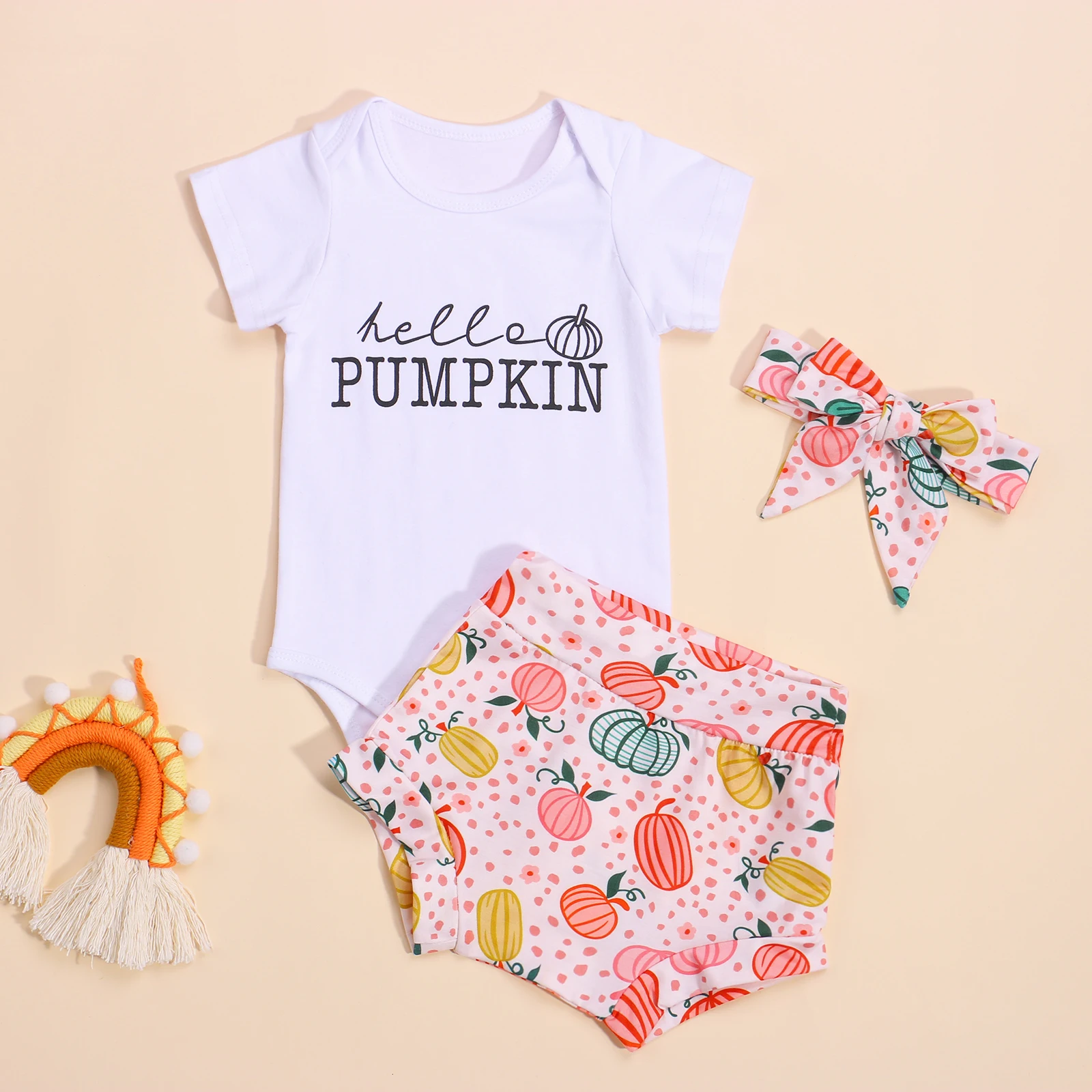 Летняя одежда для маленьких девочек на Хэллоуин Citgeett женский комбинезон + шорты с