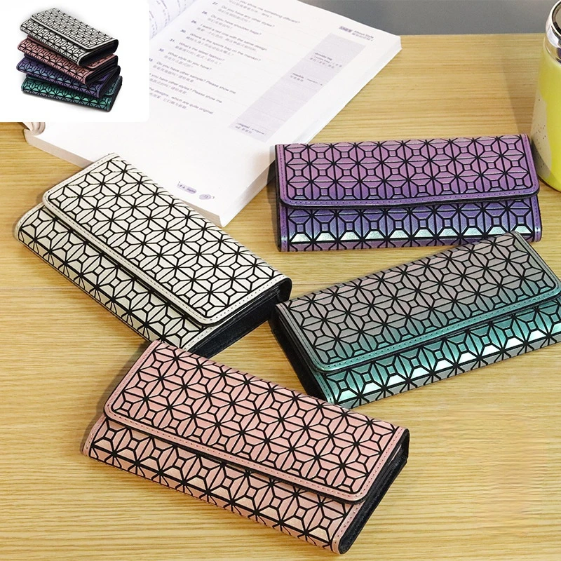 

Tidog New multi-card fashion horizontal geometry ladies long wallet