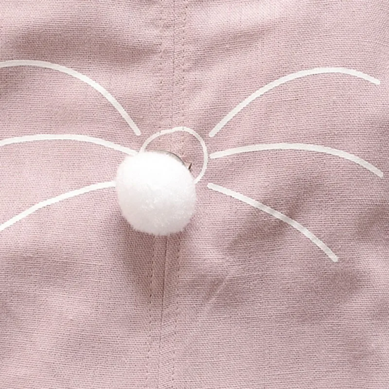 Модные милые комплекты одежды для девочек с мультяшным котом Детская футболка