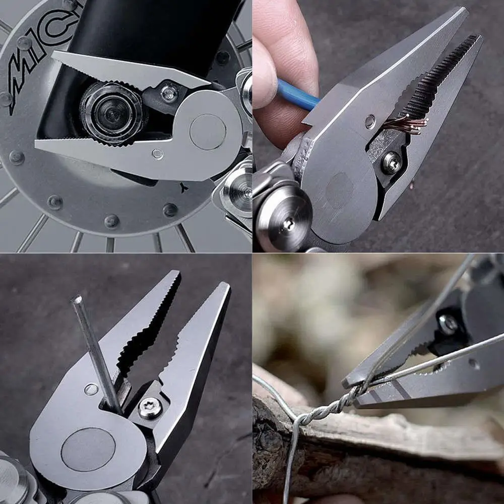 Многофункциональный карманный складной нож Xiaomi Mijia Huohou Outdoor420J2 лезвие из