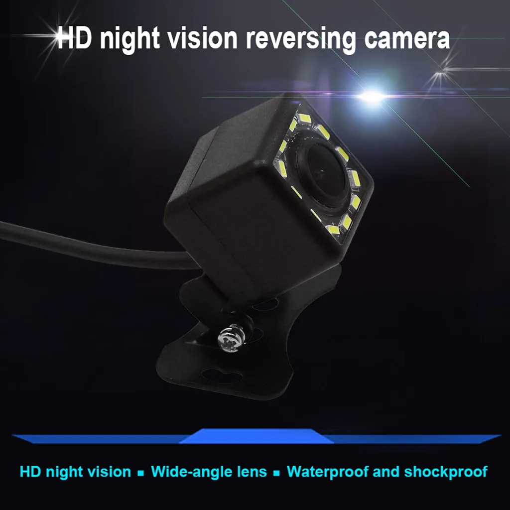 Автомобильная камера заднего вида 8 СВЕТОДИОДНЫЙ монитор ночного видения для