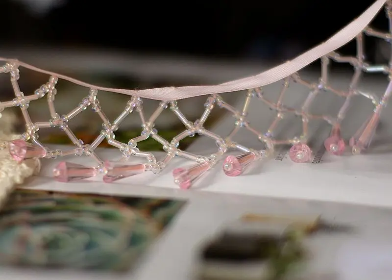 2 ярда/Лот кружевная кисточка ручной работы с бисером сделай сам свадебная одежда