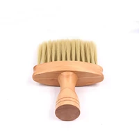 hair clean hairbrush soft hair brush neck face duster hairdressing hair cutting cleaning brush for barber salon styling tools