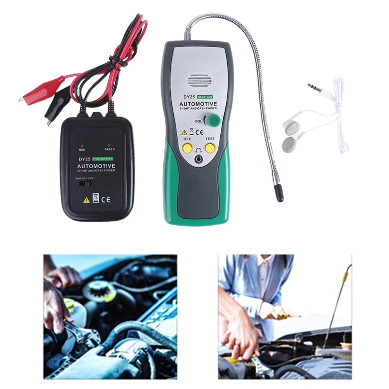 

DY25 Automotive Short&Open Circuit Finder Tester Cable Tracker Automotive Repair Tool Cable Wire Tracker Diagnose Tracer