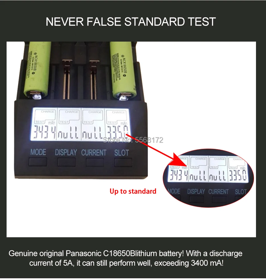 Аккумулятор Panasonic NCR18650B 100% литиевая аккумуляторная батарея 18650 в 3 7 мАч 3400 для