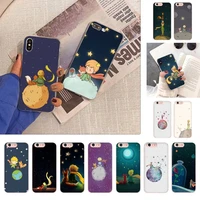 fhnblj the little prince phone case for iphone 11 12 13 mini pro xs max 8 7 6 6s plus x 5s se 2020 xr case