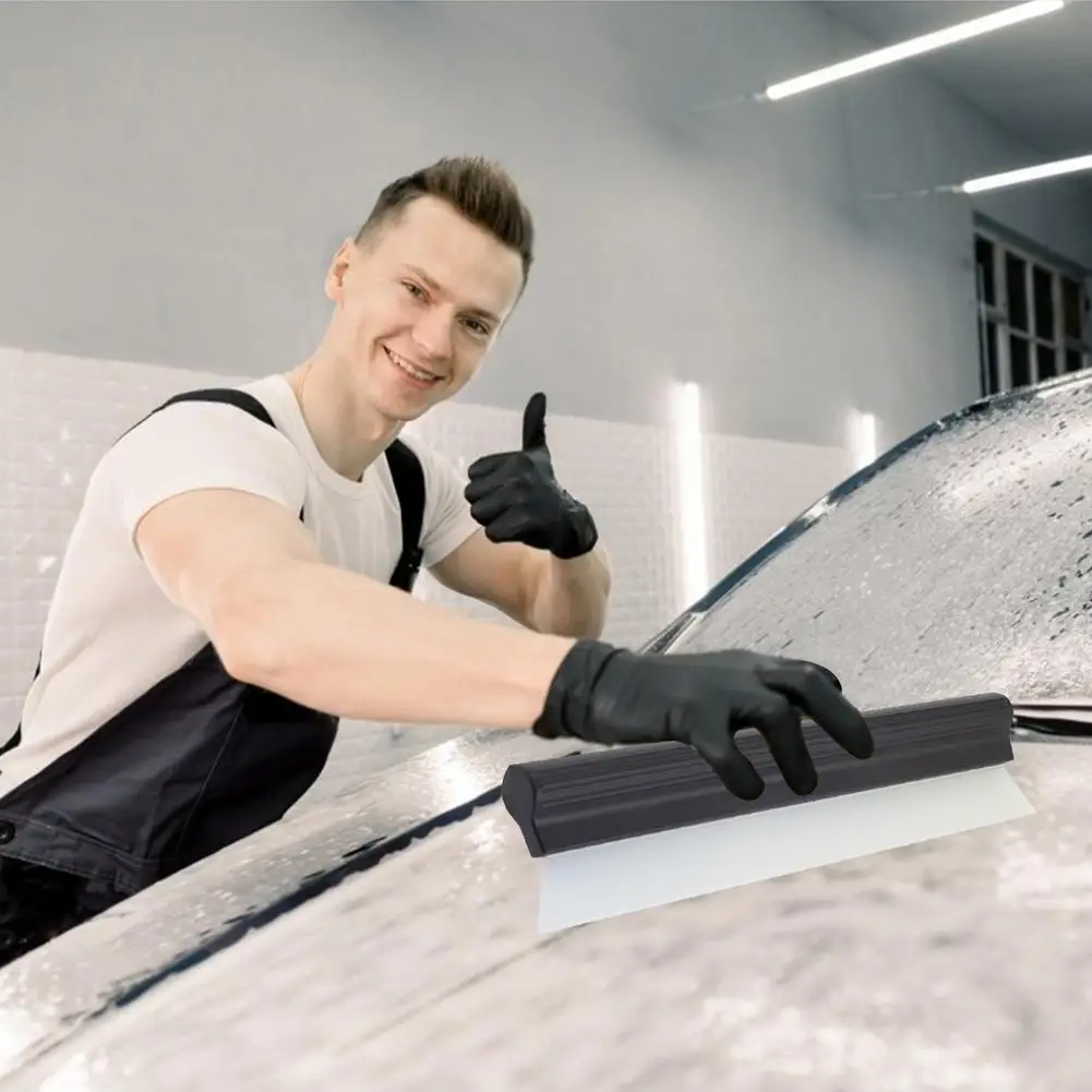 

Auto Accessories Tools Car Window Glass Silicone Scraper Car Blade Clean Film Scraper Squeegee Window Glass Car Water Wiper Tool