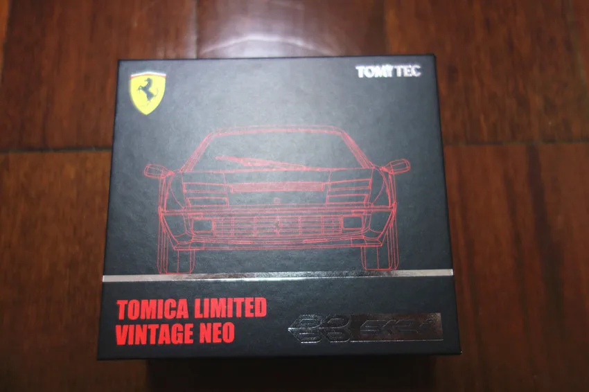 

1:64 TOMYTEC ограниченная Винтажная Коллекция Neo TLV FERRARI BB512i литье под давлением модель автомобиля из сплава