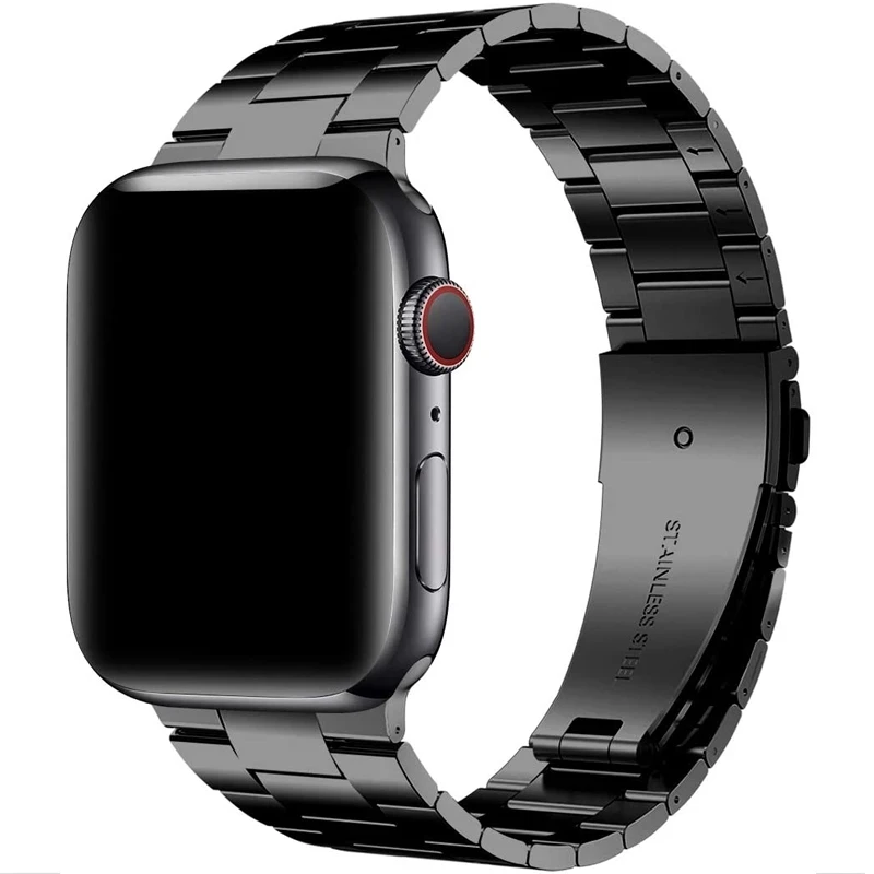 

Suitable for Apple Watch Stainless Steel Metal Strap 7 6 5 4 3 SE 42MM38MM40Mm 44Mm Classic Stainless Steel Strap Iwatch Strap