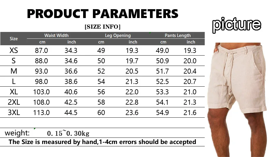 

Beach Japanese Fashion Shorts Men's Summer Linen Casual Single Pants Pure Color Lace-up Quick-drying Shorts