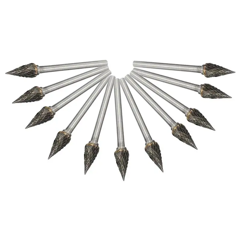 

HOT Fine Carbide Rotary File Tungsten Steel Grinding Head Tungsten Steel Milling Cutter