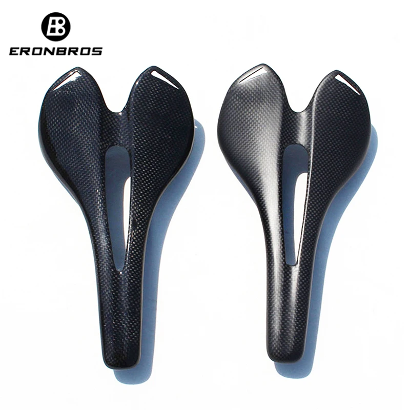 Полностью карбоновое седло EC90 легкое велосипедное для горного и дорожного