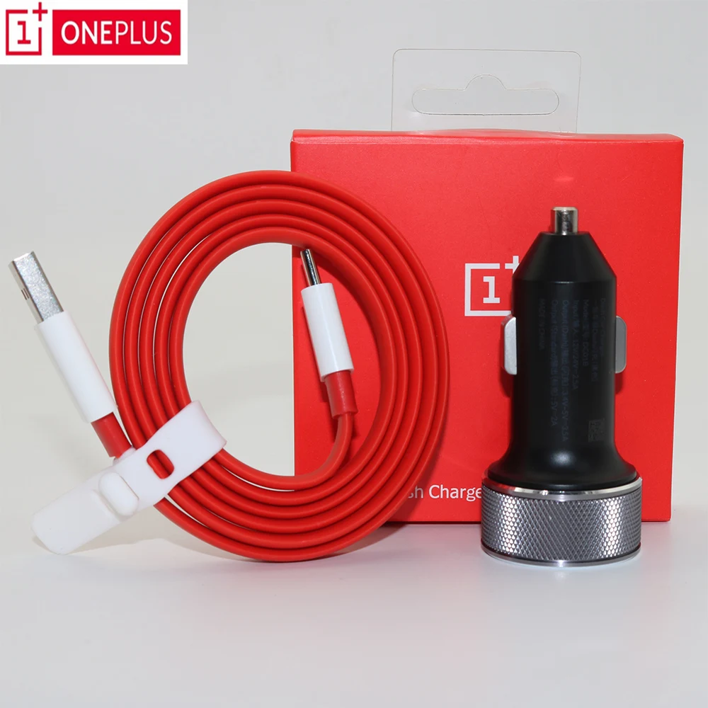 Оригинальное автомобильное зарядное устройство OnePlus быстрая зарядка кабель Type C