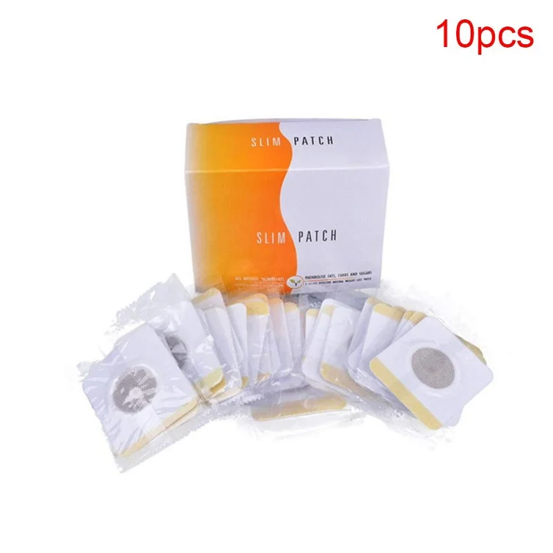 30pcs Slim Patch Stomach Fat Burning Navel Stick Slimming Lose Weight Burn Anti Cellulite Abdomen Parches Face Lift Tools | Красота и