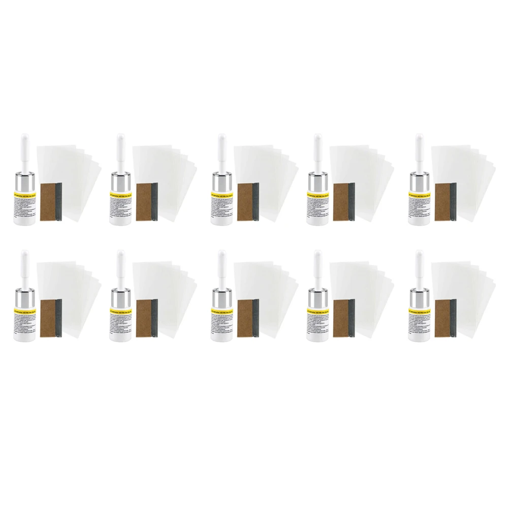 

For Chips Cracks Scratches Windshields Repair Kits Nano Window glasses