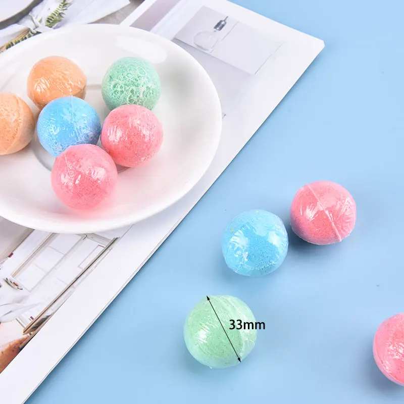 

For Female SPA Foot Bath Body Care 10pcs/set Organic Bath Handmade Bathing Foot Spa Bomb Rich Essential Oils Bath Bombs Ball