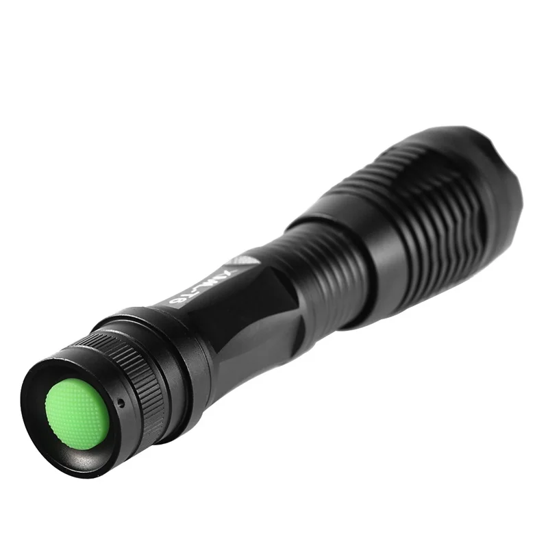 

8000Lumens Lanterna Led T6 Tactical Flashlight LED Torch Zoomable LED Light+AAA Battery Holder+18650 Battery+Battery Charger