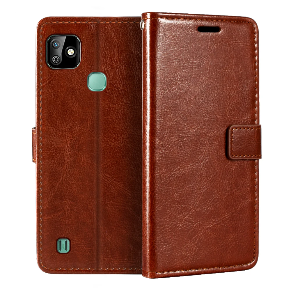 

Чехол для Infinix Smart HD 2021 X612B, кошелек, Премиум кожаный магнитный чехол с держателем для карт для Infinix Smart HD 2021 X612B