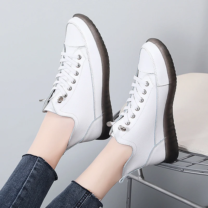 

Women's shoes fall/winter 2021 new platform shoes thick with British style black boots casual Martin boots fashion generous