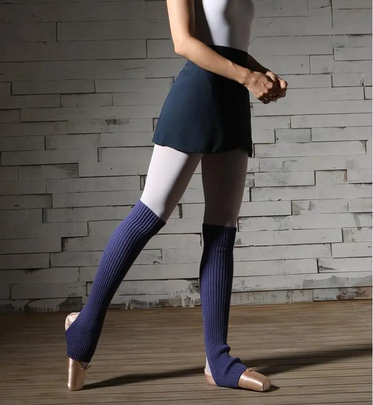 55CM yoga warm socks pilates Adult children ballet dance wool Latin leggings foot over knee sports | Спорт и развлечения