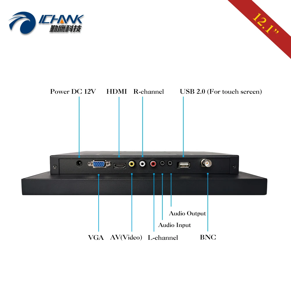 ZB120TC-V592D/12," дюймов 1024x768 HDMI анти-помех металлический корпус светодиодный драйвер 10 пятиточечный емкостный сенсорный экран ЖК-дисплей Экран Дисплей монитор