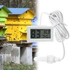 Цифровой гигротермограф для улья с датчиком, гигрометр, термометр, инструменты для пчеловодства