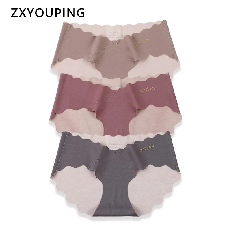 3 шт. женские бесшовные трусики для беременных Модальные трусы двухслойные