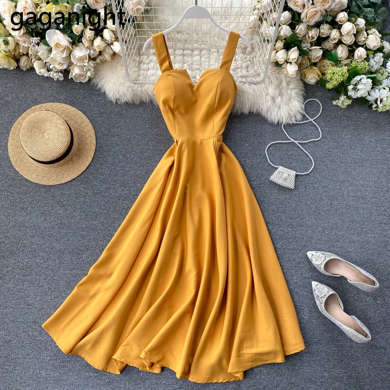 Gaganight элегантное женское вечернее облегающее платье без рукавов с открытой