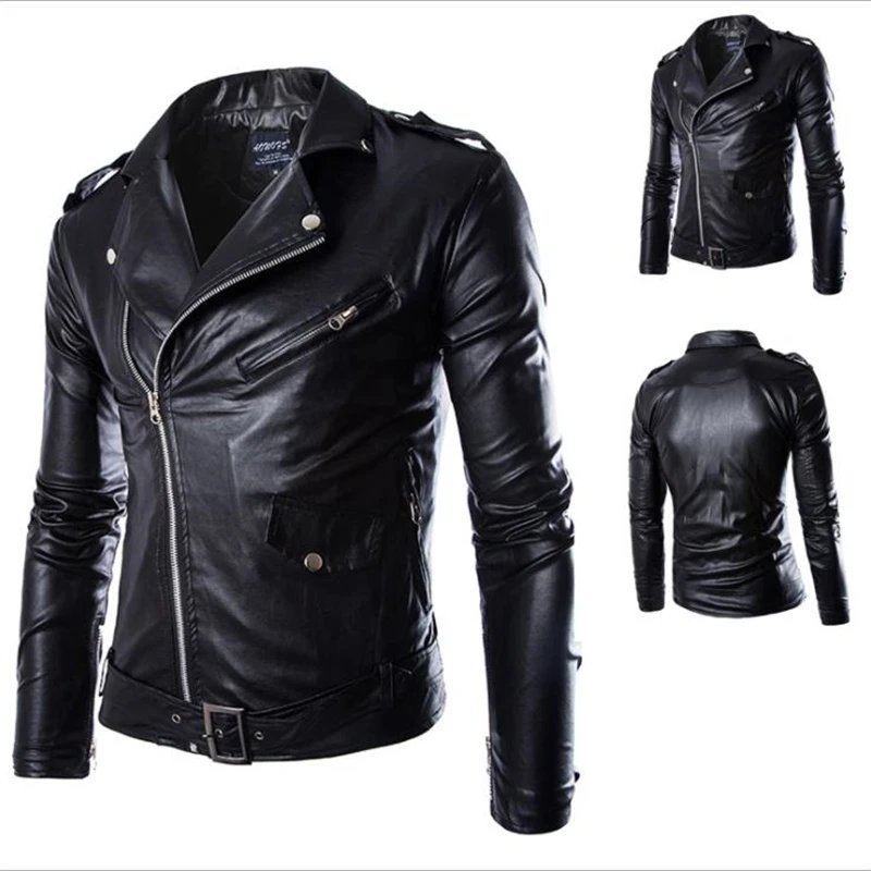 Jaket Men Chaqueta Cuero Hombre Veste Cuir Homme Erkek Deri Mont Jaqueta De Couro Masculino Chaquetas Fur Coat Moto Mink Blouson | Мужская