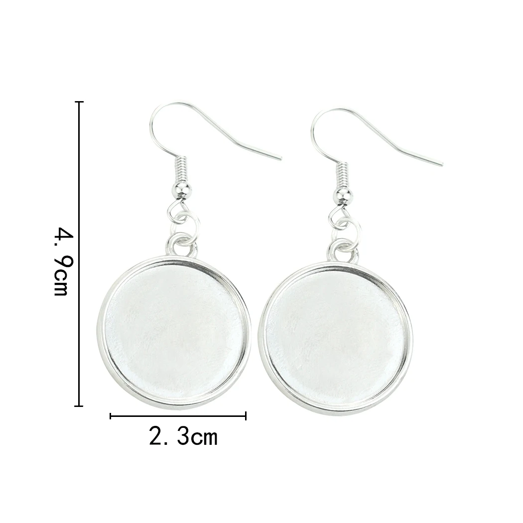 Женские серебряные серьги-подвески серьги со стеклянными кабошонами на