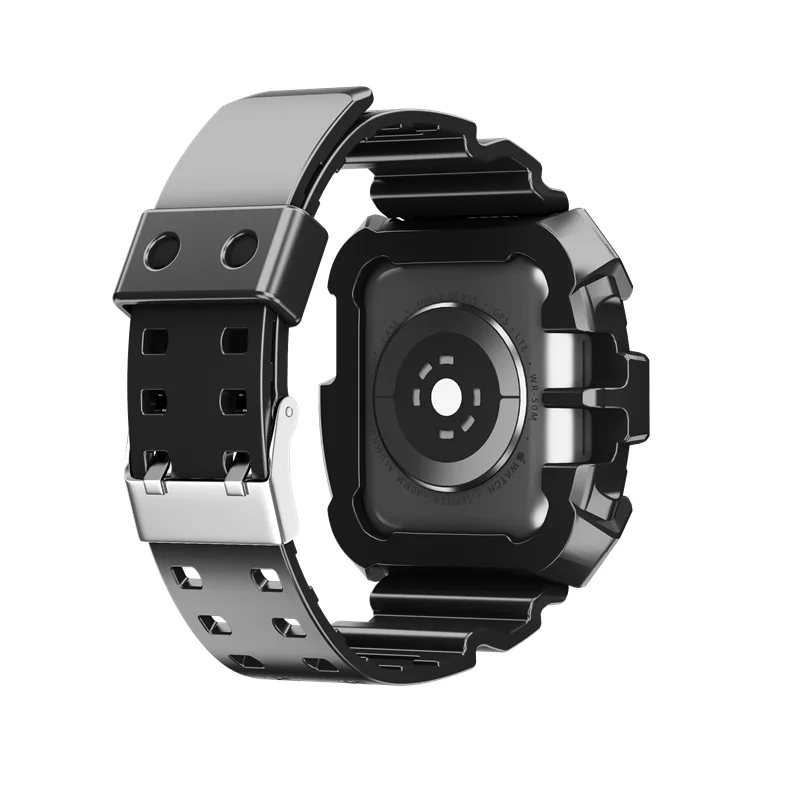 

Silicone strap For Apple watch band 44mm 40mm 38mm 42mm Transparent belt smartwatch bracelet For iWatch series 3 4 5 se 6 strap