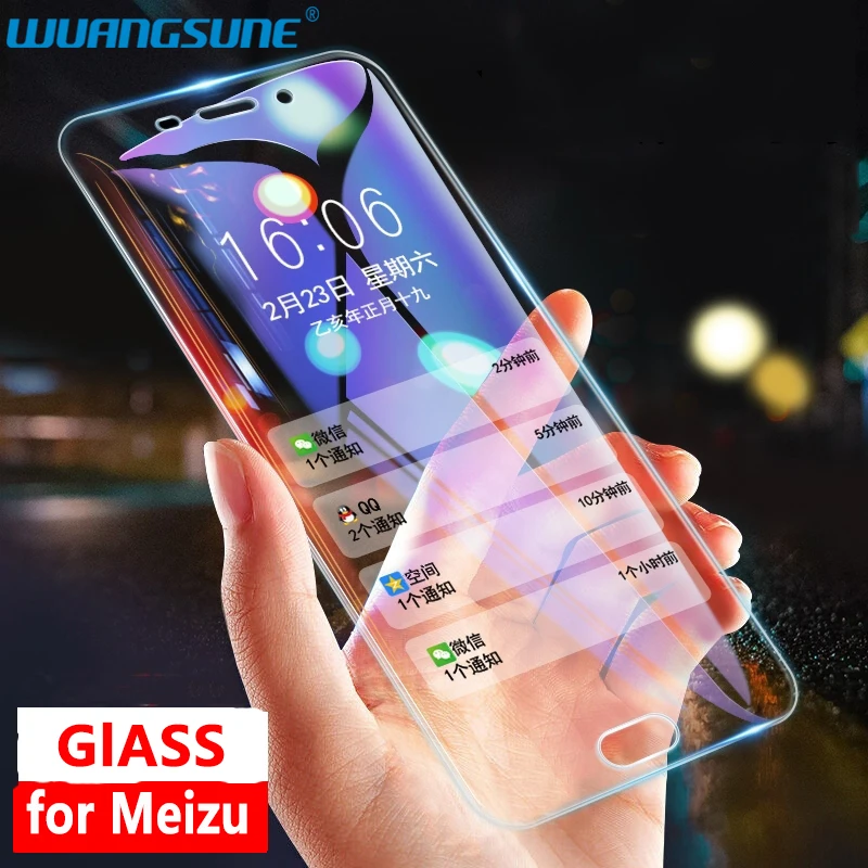 Закаленное стекло для Meizu M3 Note M2 M5 M6 note E2 U10 U20 15 защитная пленка экрана HD твердость