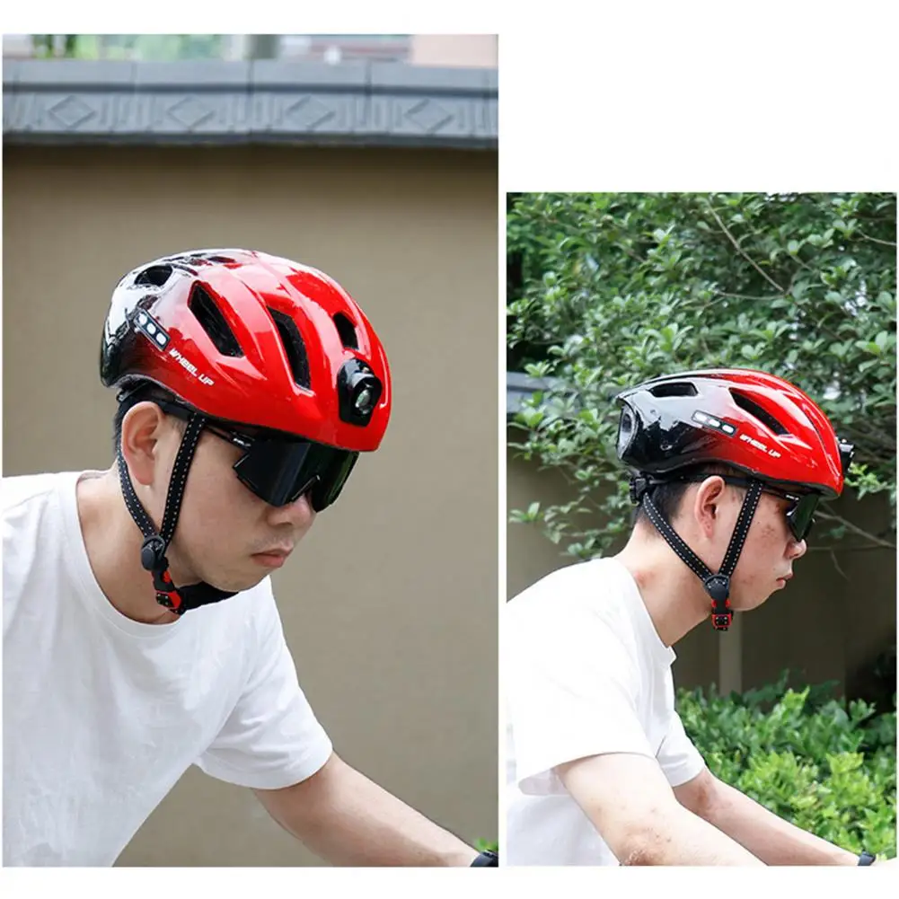 Jual Diskon Besar 65%! Wheel Up Helm Sepeda Bersepeda Terintegrasi Dengan Lampu Belakang Untuk Sepeda Gunung