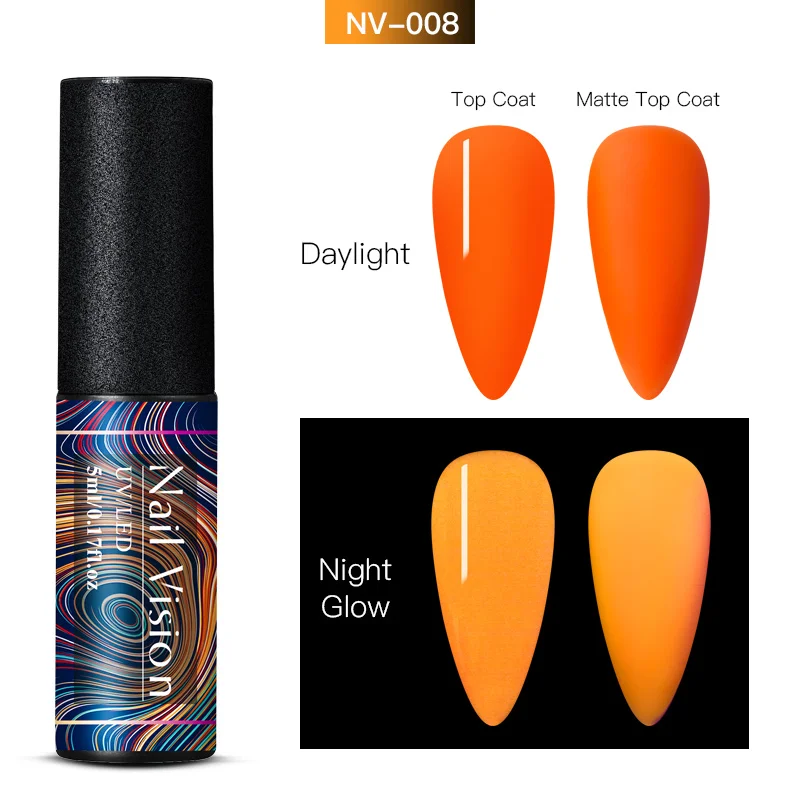 Nail Vision 5 мл УФ-гель для ногтей светящийся в темноте флуоресцентный неоновый светящийся Гель-лак светодиодный неоновый светящийся цвет Гель-лак для ногтей - Цвет: EES07743
