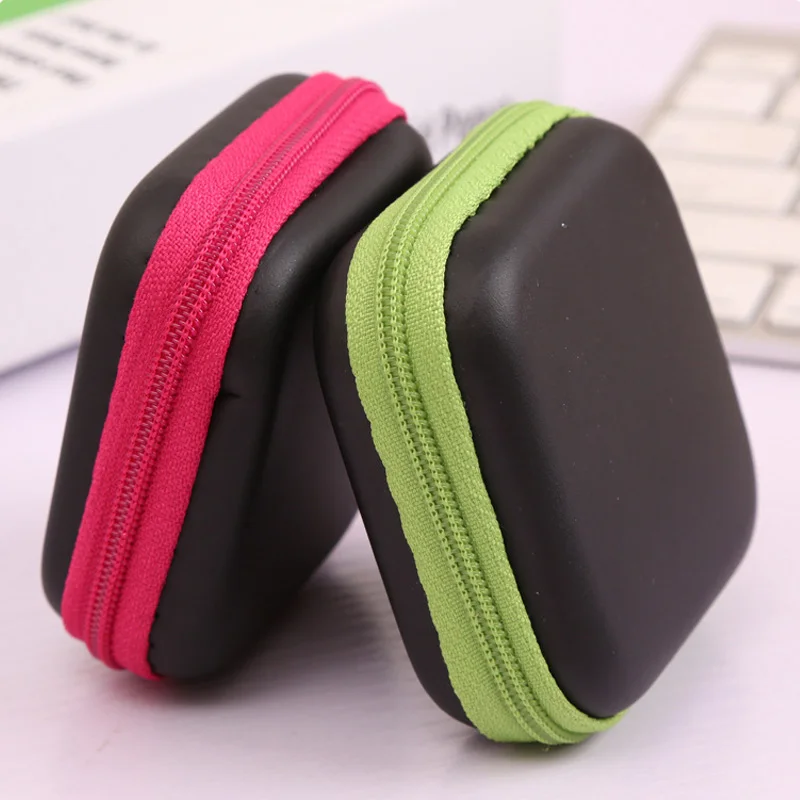 Жесткий чехол для хранения водонепроницаемый монет держатель коробка наушники