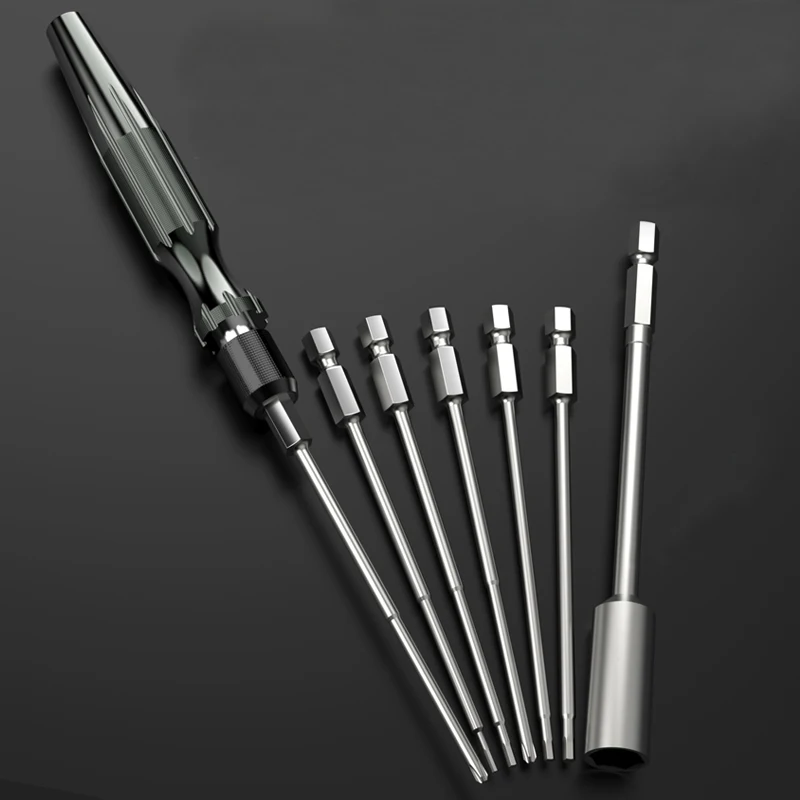 

1Set H1.5/2.0/2.5/3.0mm Hexagon Socket Screwdriver Cross Sleeve Repair Tools for RC DJI T20 T30 Plant Agriculture UAV Drone