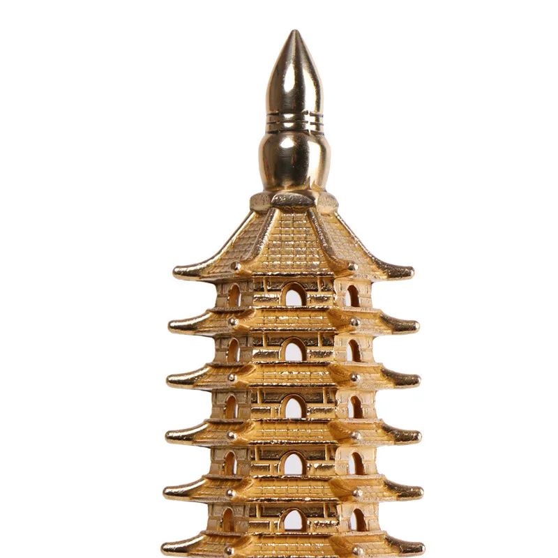 

LAOJUNLU Copper Wenchang Tower Decoration Improve Academic Performance 7 Layers 9 Layers 13 Layers, Wenchang Tower (No. 1)
