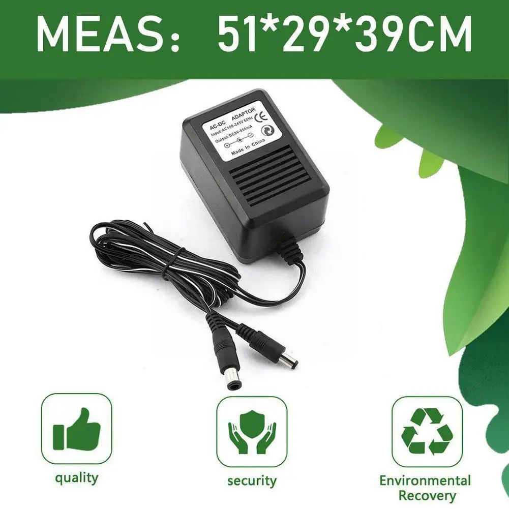 

For Atari 2600 9V/850MA Old Game Console AC-DC Power Adapter P4C1
