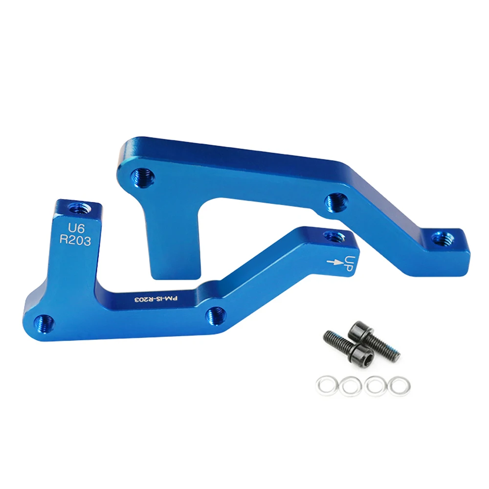 1pc Mountain Bikes Road Bicycles MTB 203 Disc Rotors Brake Adapter IS PM Cycling Accessories Multicolor | Спорт и развлечения