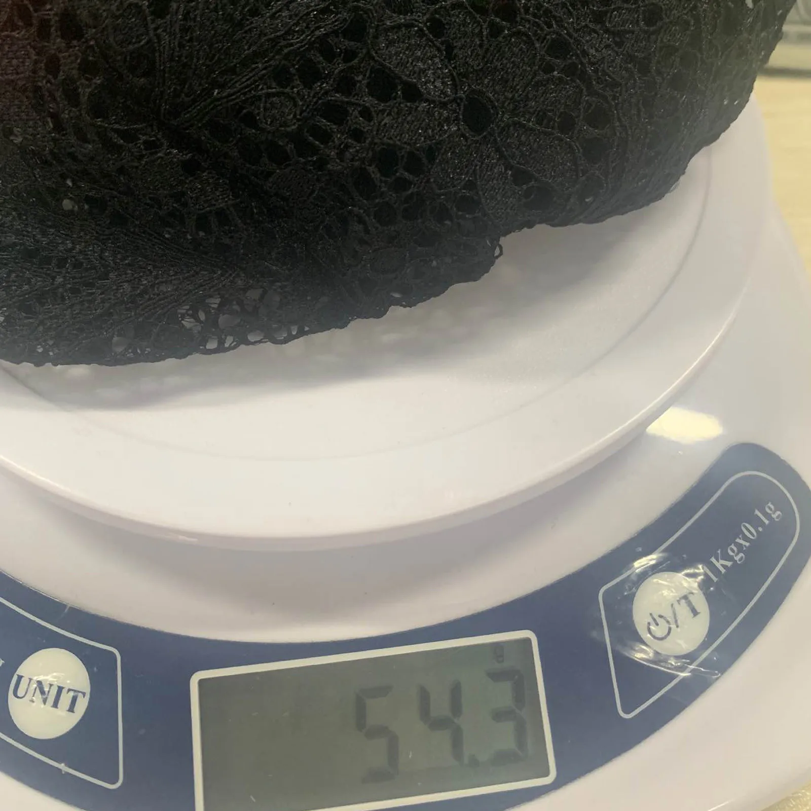 

Black Women's Sexy Lingerie Delicate Embroidery Floral Love See-Through Lingerie With G-String Cutout back