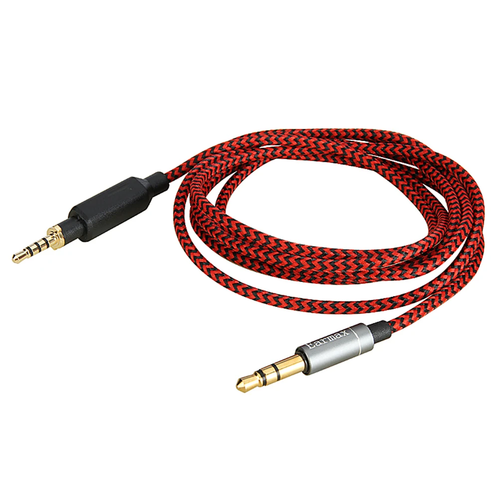 

1,2 м сменный стерео аудио обновленный кабель удлинитель музыкальный шнур провод для наушников JBL J55 J55A J55I J88 J88A J88I